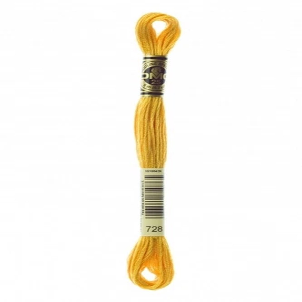 DMC Stranded Cotton Embroidery Thread 728 - 8 Metres - each