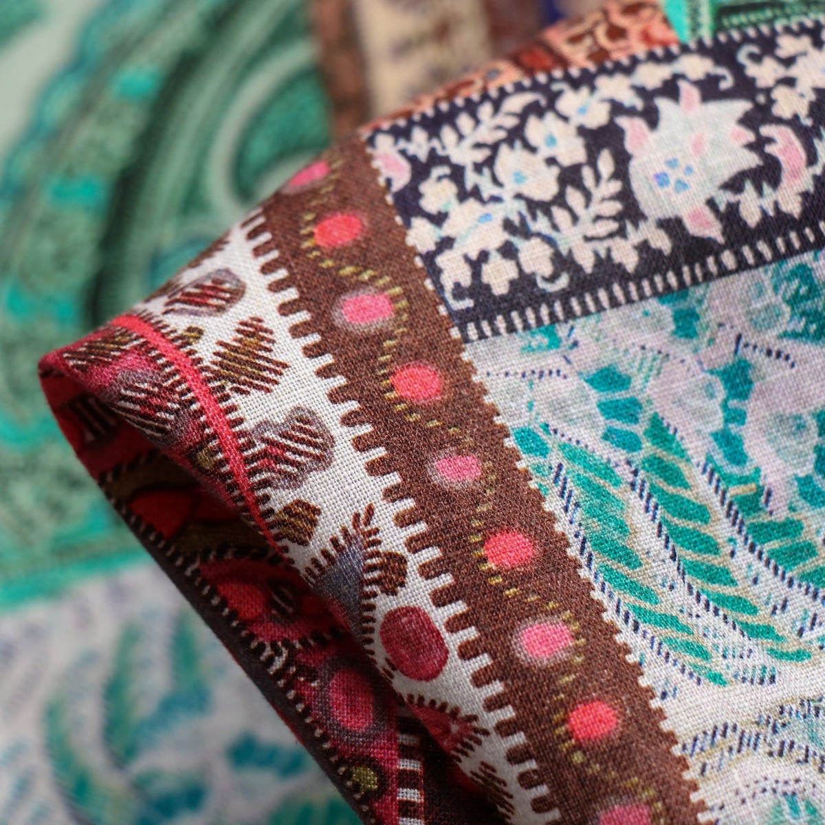 Ziggy Splice Printed Linen