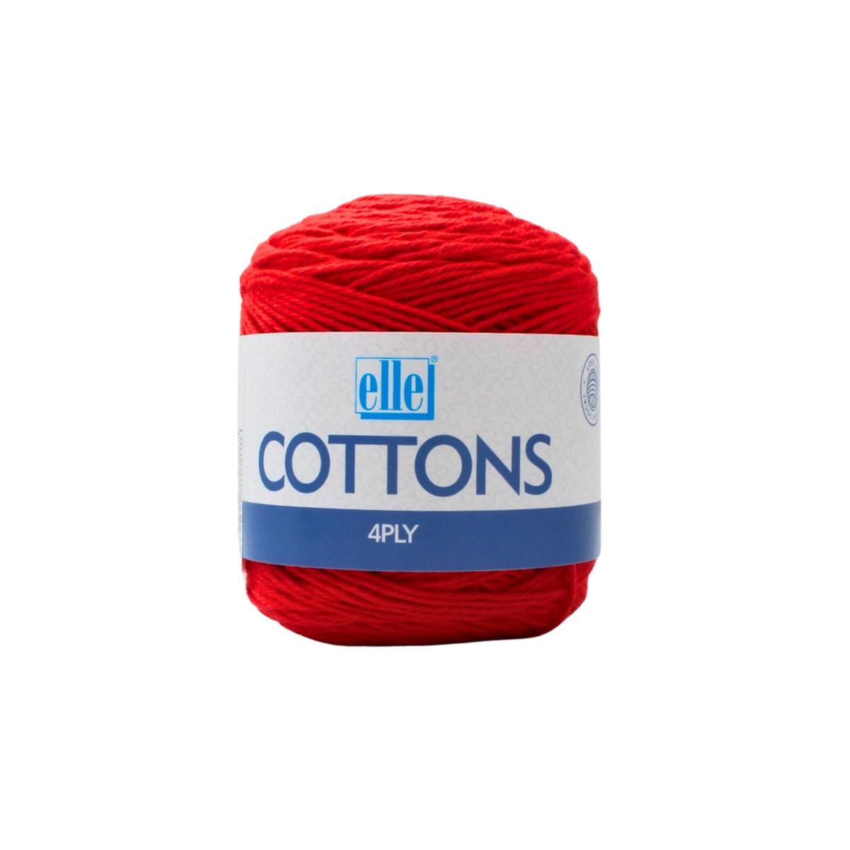 ELLE COTTONS 4PLY 50G TOMATO