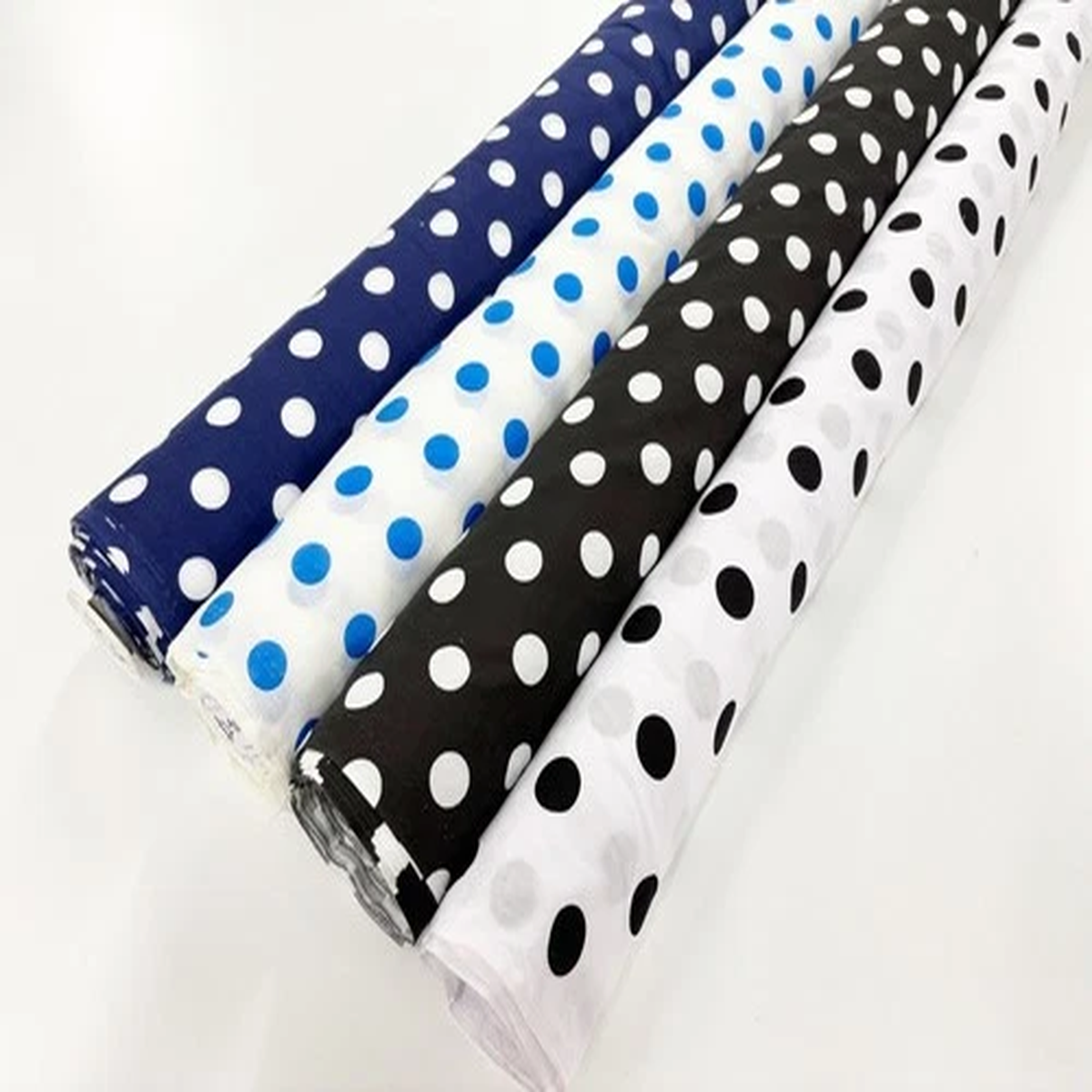 Spot PolyCotton Fabric Spotty/ Big Polka Dot Poplin Dressmaking and Craft