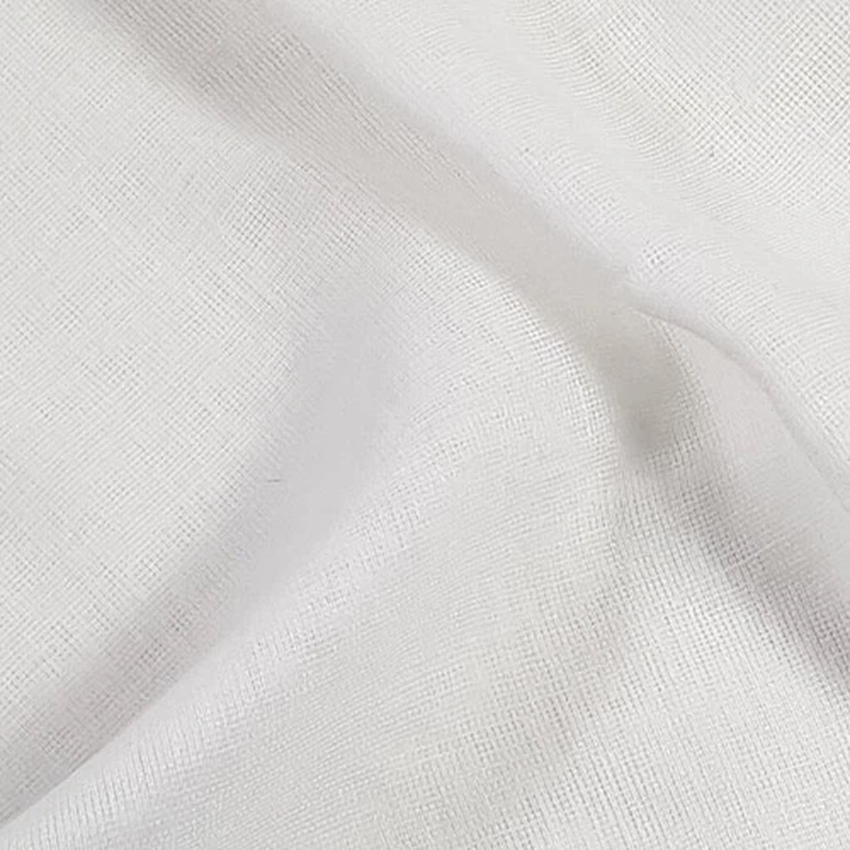 1 Metre WHITE MUSLIN 100% Cotton, 60