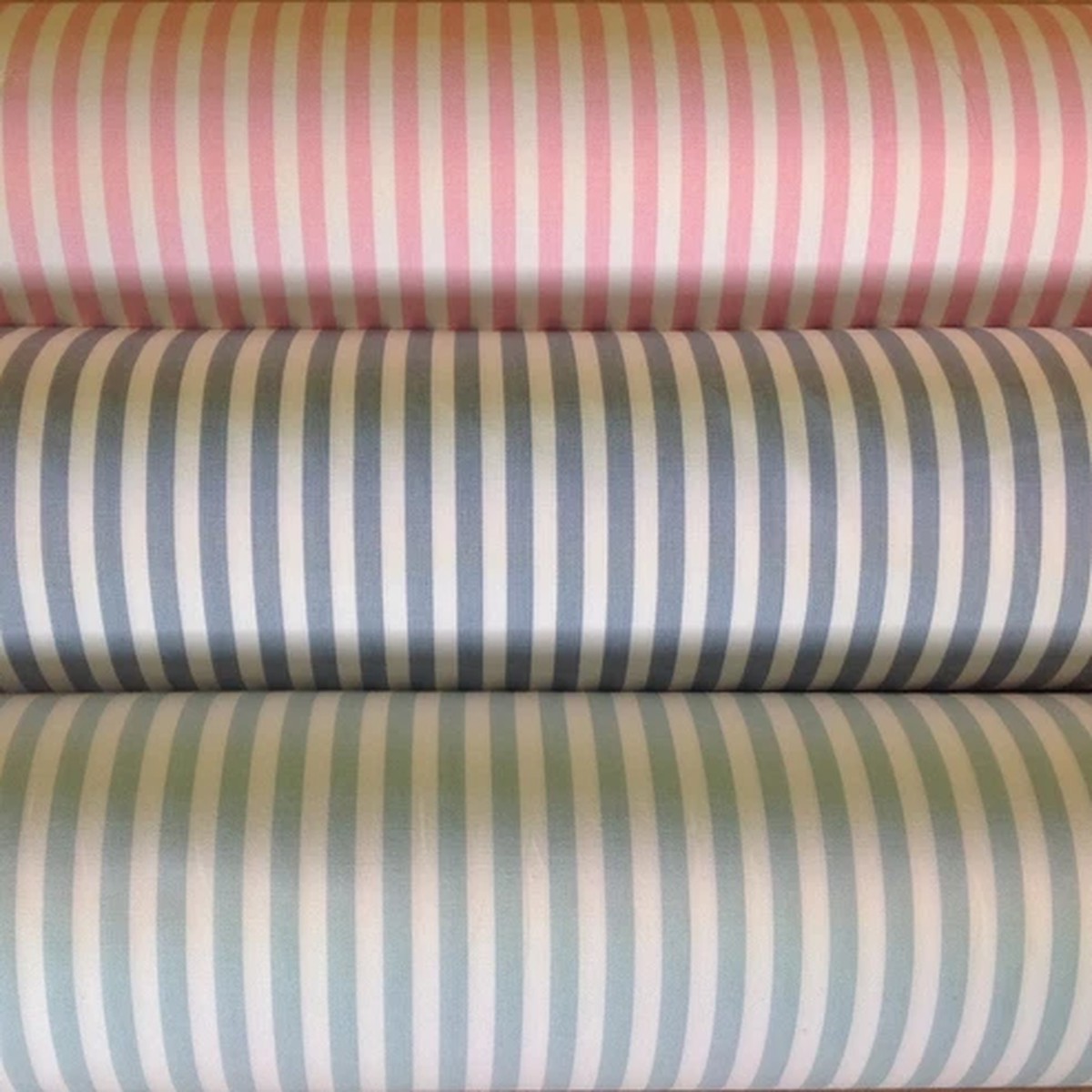 *NEW* Clarke+Clarke PARTY STRIPE Cotton Print Fabric.Upholstery/Curtains/Crafts