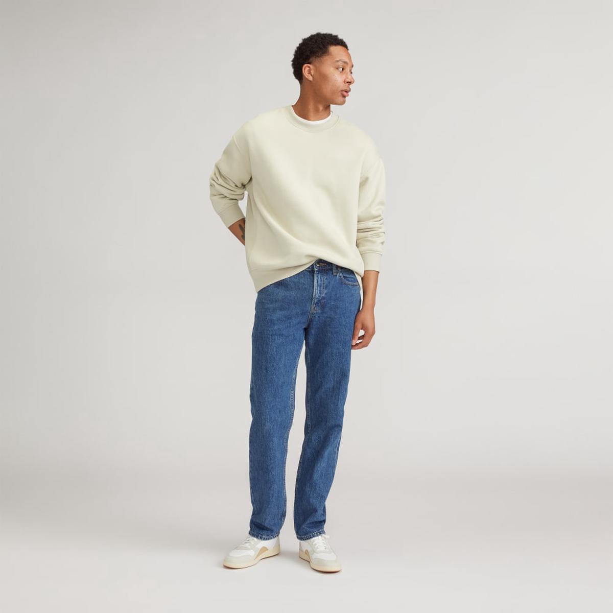 The Authentic Straight Jean Vibrant Blue