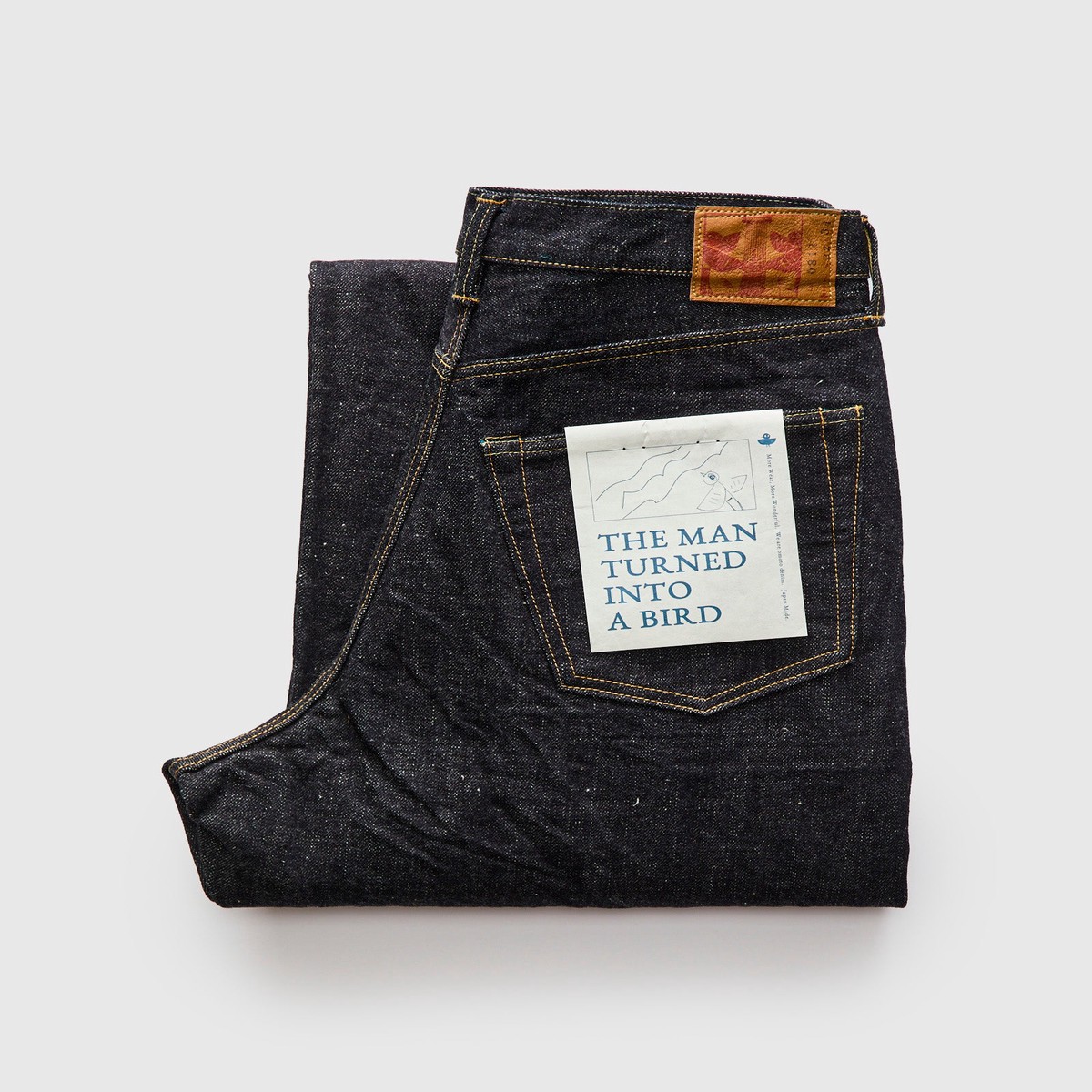 0811 15.5oz Slub-Nep Selvedge Denim - Loose Fit