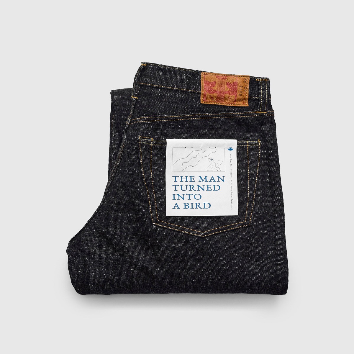 0411 15.5oz Slub-Nep Selvedge Denim - Straight Fit