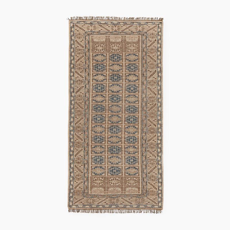 Nunez Hand-Knotted Wool Rug (3 X 8)