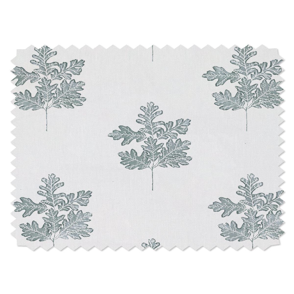 'Valley Oak Leaf' Linen Fabric by Nathan Turner - Sage